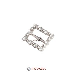 Fivela Injetada F 0161/22 Com Strass Pacote com 10... - METALSUL