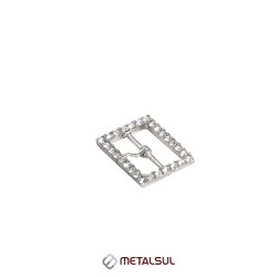 Fivela Injetada F 0164/25 Com Strass Pacote com 10... - METALSUL