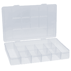 Box Organizador G 28 x 17,5x 4 cm Paramount - 1436... - METALVALE BIJU