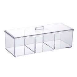 Organizador Cosméticos Elegance com Divisorias - 1... - METALVALE BIJU