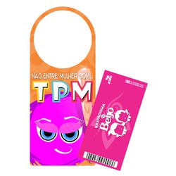 Kit Não Entre!!! Treinada Para Matar (17911) - Pa... - Pimenta Sexy Shop e Lingerie Sensual