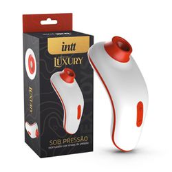 Vibrador Intt Luxury Sob Pressão Com Pulsação - (1... - Pimenta Sexy Shop e Lingerie Sensual
