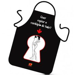 *Avental Quer Espiar o Cardápio de Hoje? - (17971)... - Pimenta Sexy Shop e Lingerie Sensual
