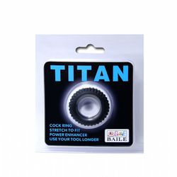 *Anel Peniano Em Borracha Titan SI (1119) - Preto ... - Pimenta Sexy Shop e Lingerie Sensual
