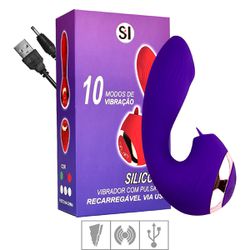 Vibrador Recarregável SI (7213) - Roxo - 34188 - Pimenta Sexy Shop e Lingerie Sensual