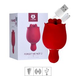 Estimulador Recarregável Formato de Rosa Forget Me... - Pimenta Sexy Shop e Lingerie Sensual