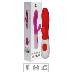 Vibrador Ponto G SI (7273) - Vermelho - 32927 - Pimenta Sexy Shop e Lingerie Sensual