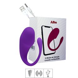 Estimulador Via APP Alba SI - (8151) - Roxo - 3668 - Pimenta Sexy Shop e Lingerie Sensual
