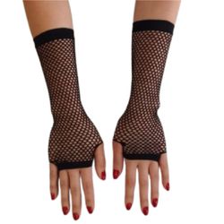 Luva Arrastão (8762) - Preta - 39297 - Pimenta Sexy Shop e Lingerie Sensual