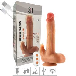 Prótese 17x12cm Com Vibro Ventosa Escroto SI (9543... - Pimenta Sexy Shop e Lingerie Sensual