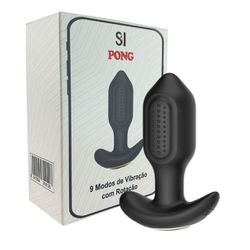 Plug de Silicone Com Vibro e Rotação Via App Pong ... - Pimenta Sexy Shop e Lingerie Sensual