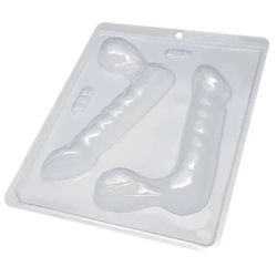 *Forma Acetato Formato de Pênis 1un- (BW902) - Tra... - Pimenta Sexy Shop e Lingerie Sensual