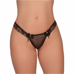 *Calcinha Califórnia (CF610) - Preto - 26649 - Pimenta Sexy Shop e Lingerie Sensual