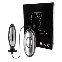Plug Electro Sex (CH002) - Cromado - 37530 - Pimenta Sexy Shop e Lingerie Sensual