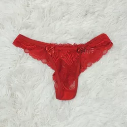 Calcinha Mileide (DR0082) - Vermelho - 32306 - Pimenta Sexy Shop e Lingerie Sensual