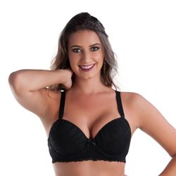 *Soutien Duanip Com Bojo E Renda (DU736) - Preto -... - Pimenta Sexy Shop e Lingerie Sensual
