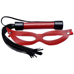 *Chicote 20cm + Máscara Dominatrixxx (DX760-ST696)... - Pimenta Sexy Shop e Lingerie Sensual