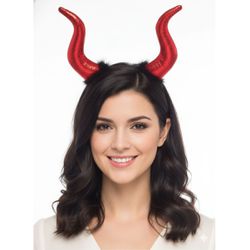 Tiara Diabinho (FR9261) - Vermelho - 40552 - Pimenta Sexy Shop e Lingerie Sensual