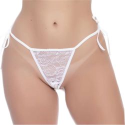 Calcinha Tailandesa - (GS1104) - Branco - 40162 - Pimenta Sexy Shop e Lingerie Sensual