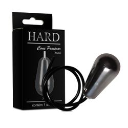 Cone Pompoar em Metal Hard (CSA122-HA122) - Onix -... - Pimenta Sexy Shop e Lingerie Sensual