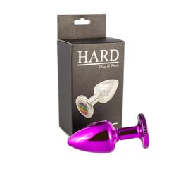 Plug Metálico G Pride Hard (HA176) - Lilás - 34477... - Pimenta Sexy Shop e Lingerie Sensual