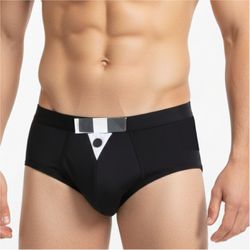 Cueca Garçom - (HB40) - Preta - 40455 - Pimenta Sexy Shop e Lingerie Sensual