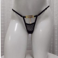 Calcinha Perigosa Preta Íntima Delas (ID1099P) - F... - Pimenta Sexy Shop e Lingerie Sensual