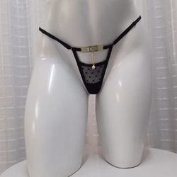 Calcinha Perigosa Preta Íntima Delas (ID1099P) - M... - Pimenta Sexy Shop e Lingerie Sensual