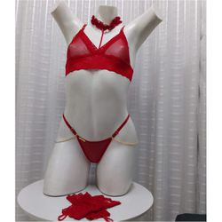Conjunto Atraente (ID1126) - Rubi - 38404 - Pimenta Sexy Shop e Lingerie Sensual