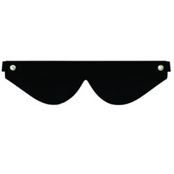 Tapa Olhos em Couro Sintético (L080) - Preto - 376... - Pimenta Sexy Shop e Lingerie Sensual