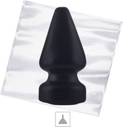 Plug PVC Gigante Com Ventosa (PLUG18) - Preto - 40... - Pimenta Sexy Shop e Lingerie Sensual