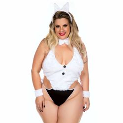 *Fantasia Coelha de Luxo Plus Size (PS2067) - Pad... - Pimenta Sexy Shop e Lingerie Sensual