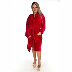 *Roupão Mãe do Noivo (PS8353) - Vermelho - 24719 - Pimenta Sexy Shop e Lingerie Sensual