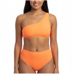 Conjunto Hot Pants Neon Ombro (FR5865) - Laranja -... - Pimenta Sexy Shop e Lingerie Sensual