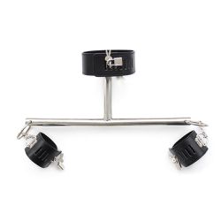 Coleira Com Algemas E Barra De Restrição VP (SA028... - Pimenta Sexy Shop e Lingerie Sensual