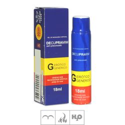 Gel Para Sexo Anal Decupramim 18ml (SL1475) - Padr... - Pimenta Sexy Shop e Lingerie Sensual