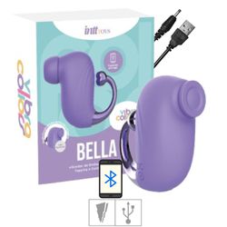 Vibrador Com Pulsação Via App Bella (ST110) - Roxo... - Pimenta Sexy Shop e Lingerie Sensual