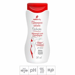 *Shampoo Íntimo Sedução 210ml (ST184) - Morango c/... - Pimenta Sexy Shop e Lingerie Sensual