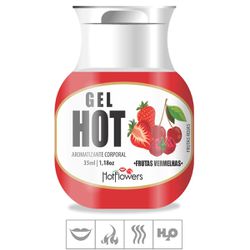 Gel Comestível Hot Flowers Hot 35ml (ST571) - Frut... - Pimenta Sexy Shop e Lingerie Sensual