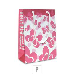 Sacola Para Presente Pequena 21x7cm (ST666) - Rosa... - Pimenta Sexy Shop e Lingerie Sensual