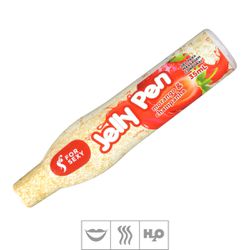 *Caneta Comestível Jelly Pen 35ml (ST743) - Morang... - Pimenta Sexy Shop e Lingerie Sensual