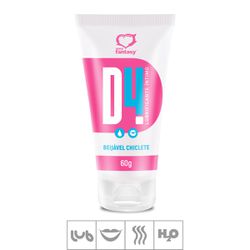 Lubrificante Beijável D4 60g (ST794) - Chiclete - ... - Pimenta Sexy Shop e Lingerie Sensual