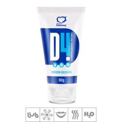 Lubrificante Beijável D4 60g (ST794) - Frozen Ment... - Pimenta Sexy Shop e Lingerie Sensual