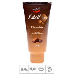 Lubrificante Fácil Lub Beijável 60g (ST968) - Choc... - Pimenta Sexy Shop e Lingerie Sensual