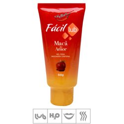 Lubrificante Fácil Lub Beijável 60g (ST968) - Maçã... - Pimenta Sexy Shop e Lingerie Sensual