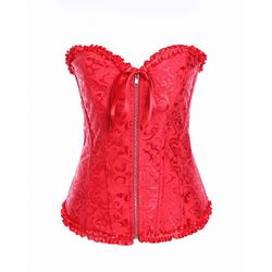 *Corselet Com Zíper Frontal SI (SY8009-SY8010) - V... - Pimenta Sexy Shop e Lingerie Sensual