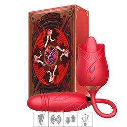 Estimulador Recarregável Formato de Rosa Man Ting ... - Pimenta Sexy Shop e Lingerie Sensual