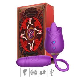 Estimulador Recarregável Formato de Rosa Man Ting ... - Pimenta Sexy Shop e Lingerie Sensual