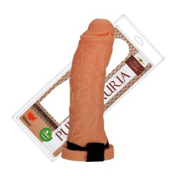 Capa Peniana Oca 17cm (CP005) - Bege - 33409 - Pimenta Sexy Shop e Lingerie Sensual