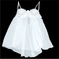 *Camisola Bianca (DM001). - Branco - 18147 - Pimenta Sexy Shop e Lingerie Sensual
